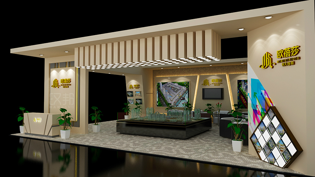 歐蓓莎展臺(tái)設(shè)計(jì)B